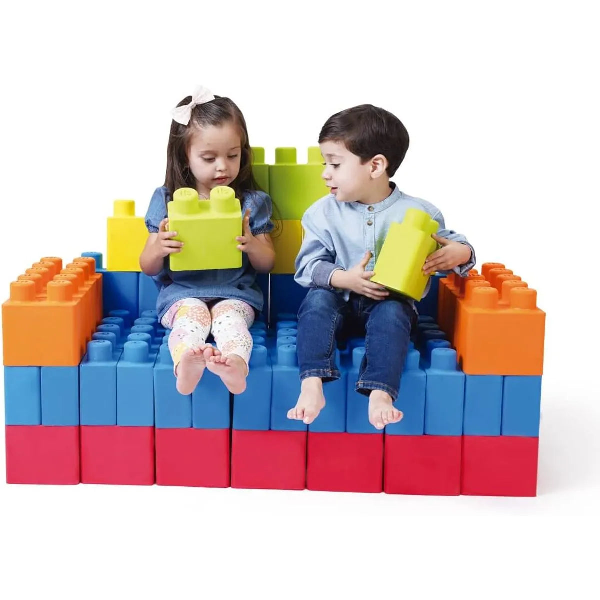 Ibrick Bloques Gigantes Set de 40 Piezas