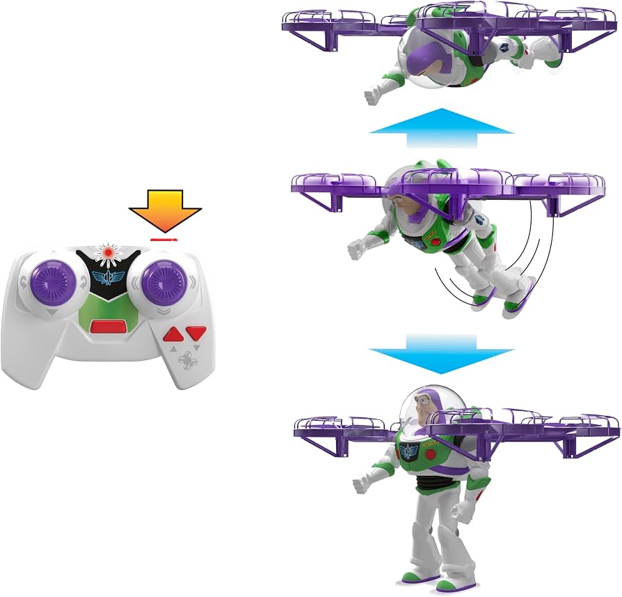 Drone Interactivo Buzz Lightyear Toy Story – Disney Pixar