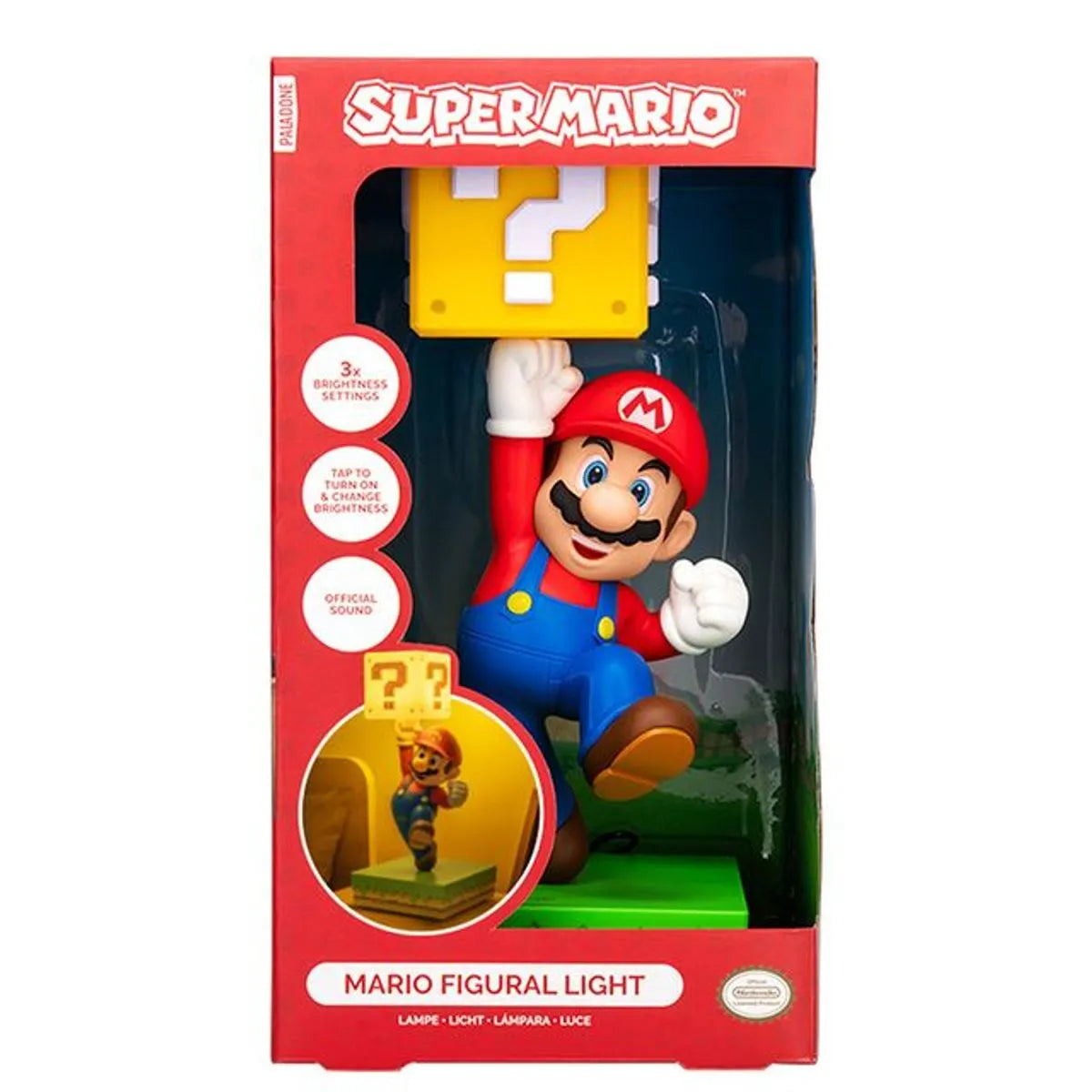 Lámpara Diorama LED Super Mario Bros