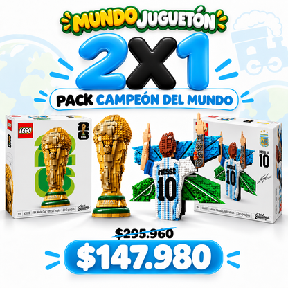 2X1 PACK CAMPEÓN DEL MUNDO