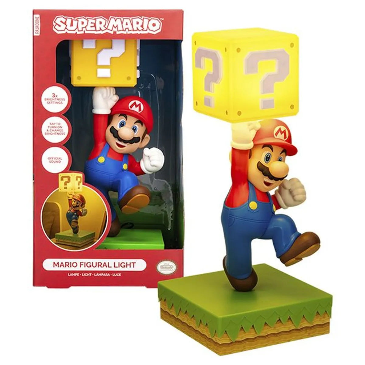 Lámpara Diorama LED Super Mario Bros